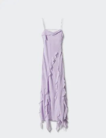 Rochie lunga Mango, mov