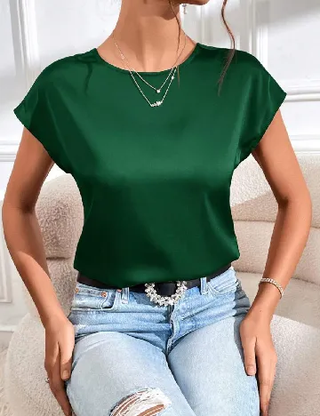 Bluza SHEIN, verde Verde