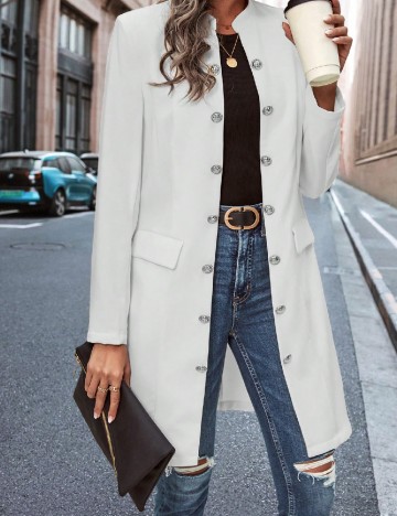 Blazer SHEIN, alb