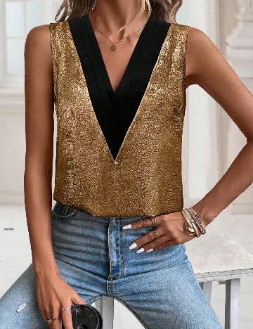 Bluza SHEIN, auriu