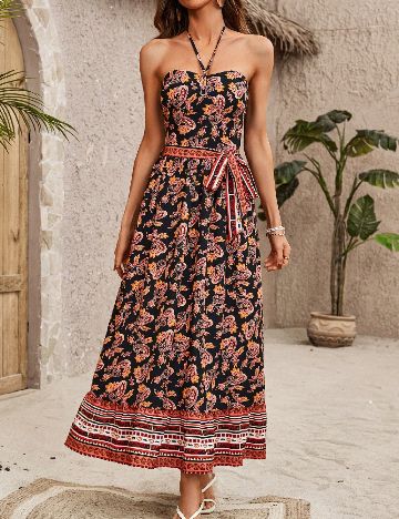 Rochie lunga SHEIN, negru