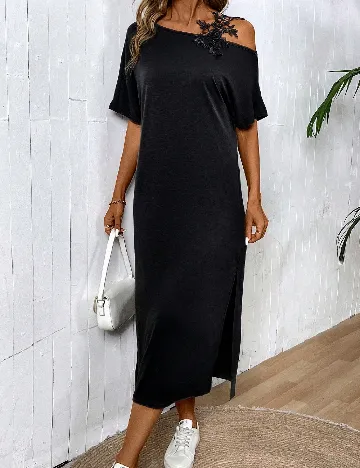 Rochie medie SHEIN, negru Negru