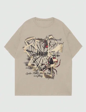Tricou SHEIN, maro Maro
