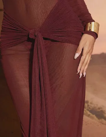 Rochie lunga SHEIN, pruna Mov