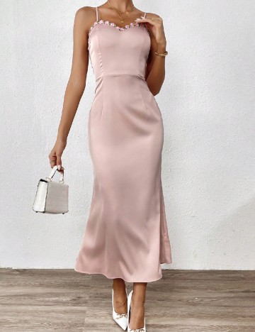 Rochie lunga SHEIN, roz
