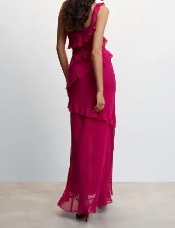 Rochie lunga Mango, magenta