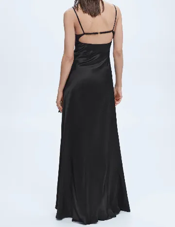 Rochie lunga Mango, negru