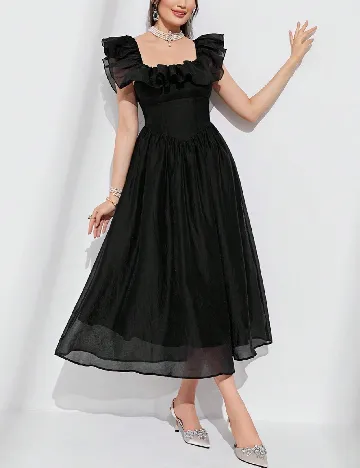Rochie lunga SHEIN, negru