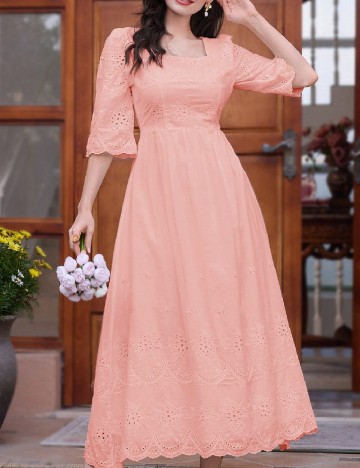 Rochie medie SHEIN, roz