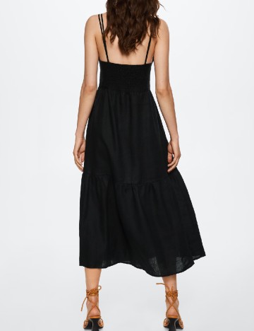 Rochie lunga Mango, negru