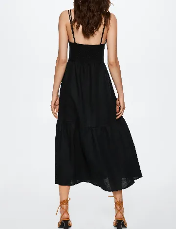 Rochie lunga Mango, negru