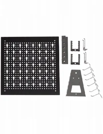 Tabla de perete pentru scule ACTION, negru