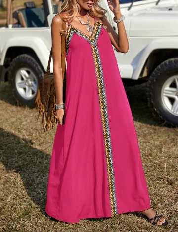 Rochie lunga SHEIN, roz