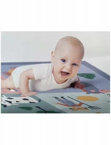 Saltea de joaca Baby Universe, mix culori