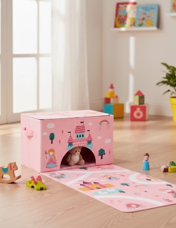 Organizator de jucarii Absolu Chic, roz