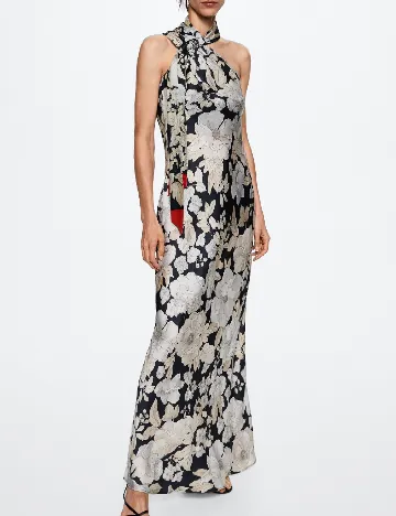 Rochie lunga Mango, floral print