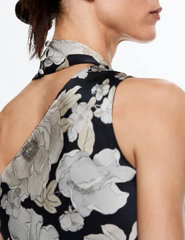 Rochie lunga Mango, floral print