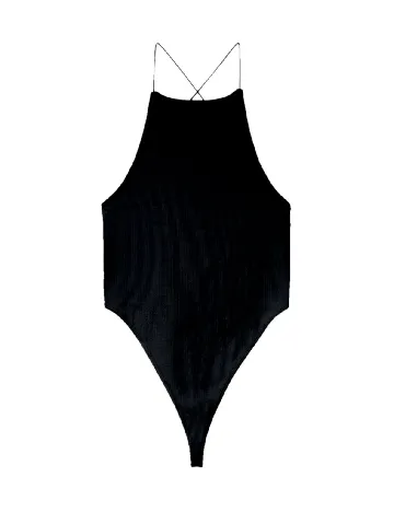 Body Stradivarius, negru Negru