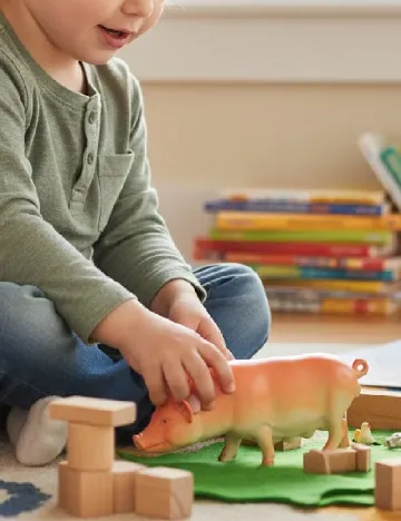 Figurina Porc Zd Trading, portocaliu