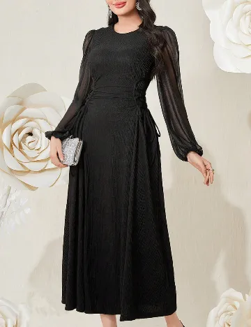 Rochie medie SHEIN, negru Negru
