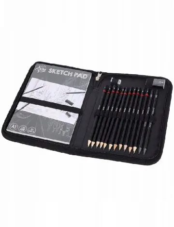 Set pentru schite Creative Artist, negru
