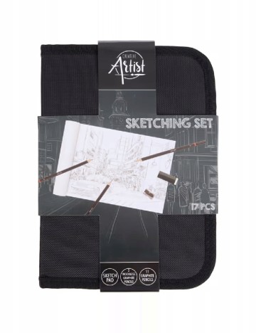 Set pentru schite Creative Artist, negru