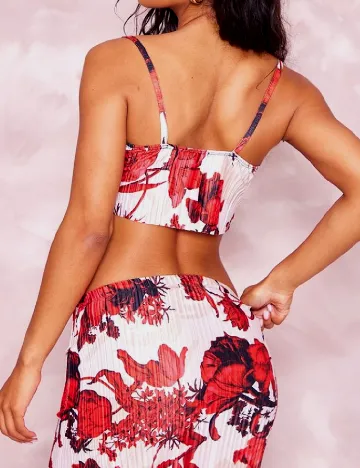Top PRETTYLITTLETHING, floral print