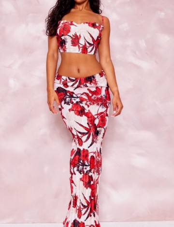 Top PRETTYLITTLETHING, floral print