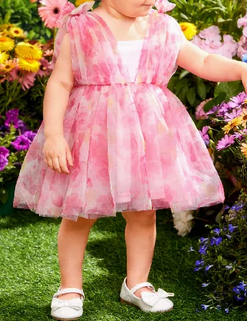 Rochie Shein Kids, roz Roz