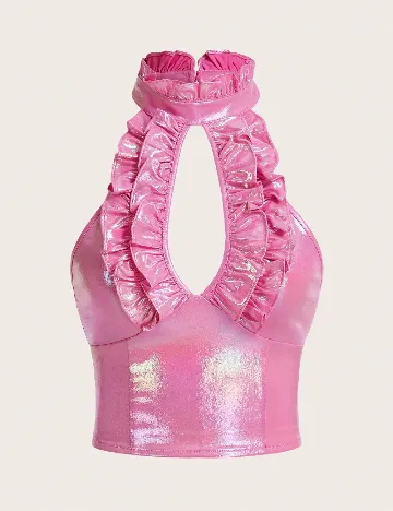 Top SHEIN, roz Roz