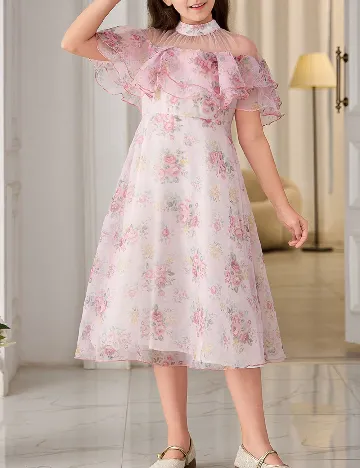 Rochie Shein Kids, roz Roz