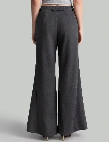 Pantaloni SHEIN, gri inchis Gri