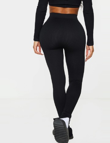 Colanti PRETTYLITTLETHING, negru