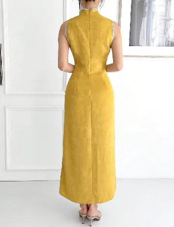 Rochie lunga SHEIN, galben Galben