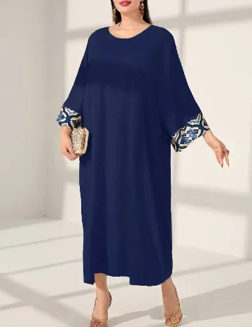 Rochie lunga SHEIN, albastru Albastru