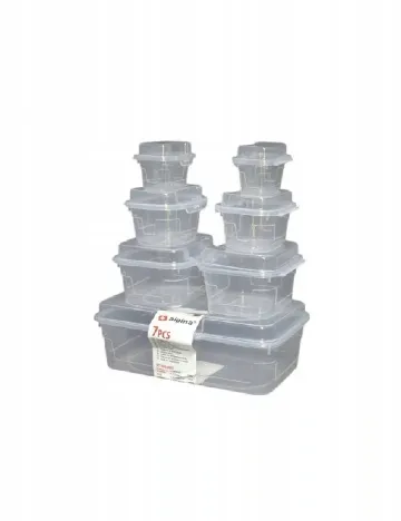 Set recipiente Alpina, transparent