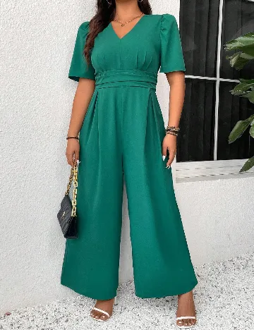 Salopeta SHEIN CURVE, verde
