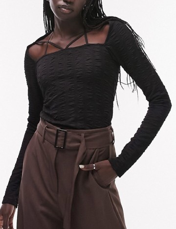 Bluza Top Shop, negru