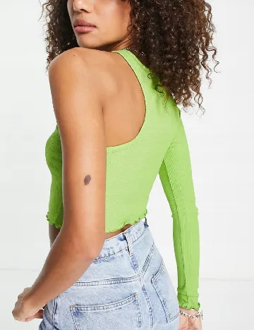Top Violet Romance, verde Verde