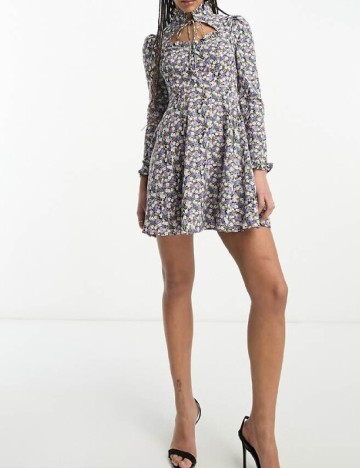 Rochie scurta Urban Revivo, floral print