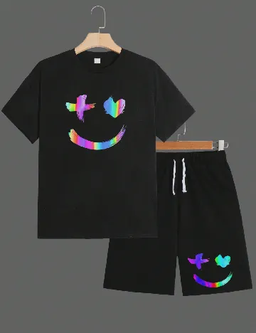 Compleu SHEIN, negru Negru
