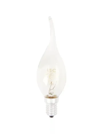 Bec lumanare LSC, transparent Alb