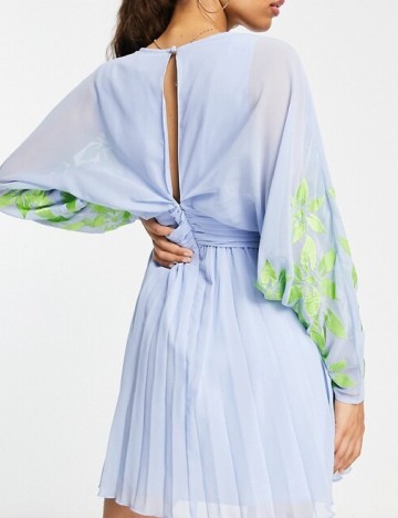 Rochie scurta ASOS, albastru