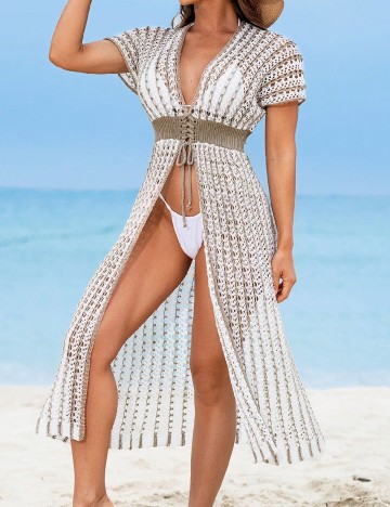 Kimono SHEIN, alb