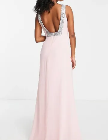 Rochie lunga TFNC London, roz