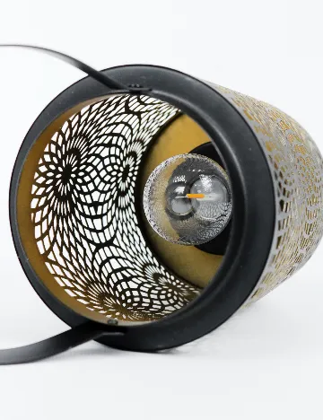 Lampa ACTION, negru Negru