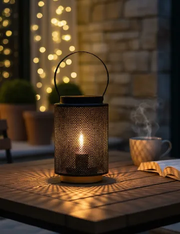 Lampa ACTION, negru Negru