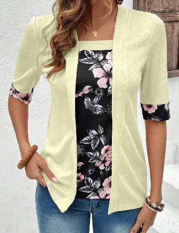 Bluza SHEIN, galben Galben