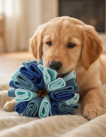 Minge olfactiva pentru caini Pets Dreamteam, albastru Albastru