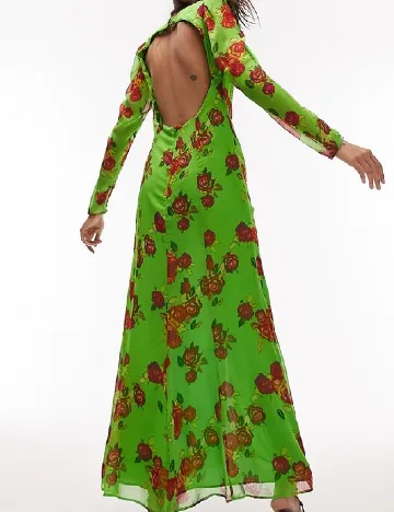 Rochie lunga Top Shop, verde
